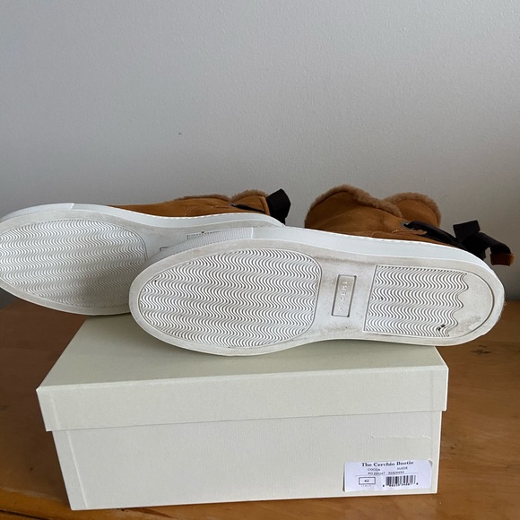 M. Gemi Cerchio Bootie in Cocoa, Suede Size 11 - Picture 8 of 8